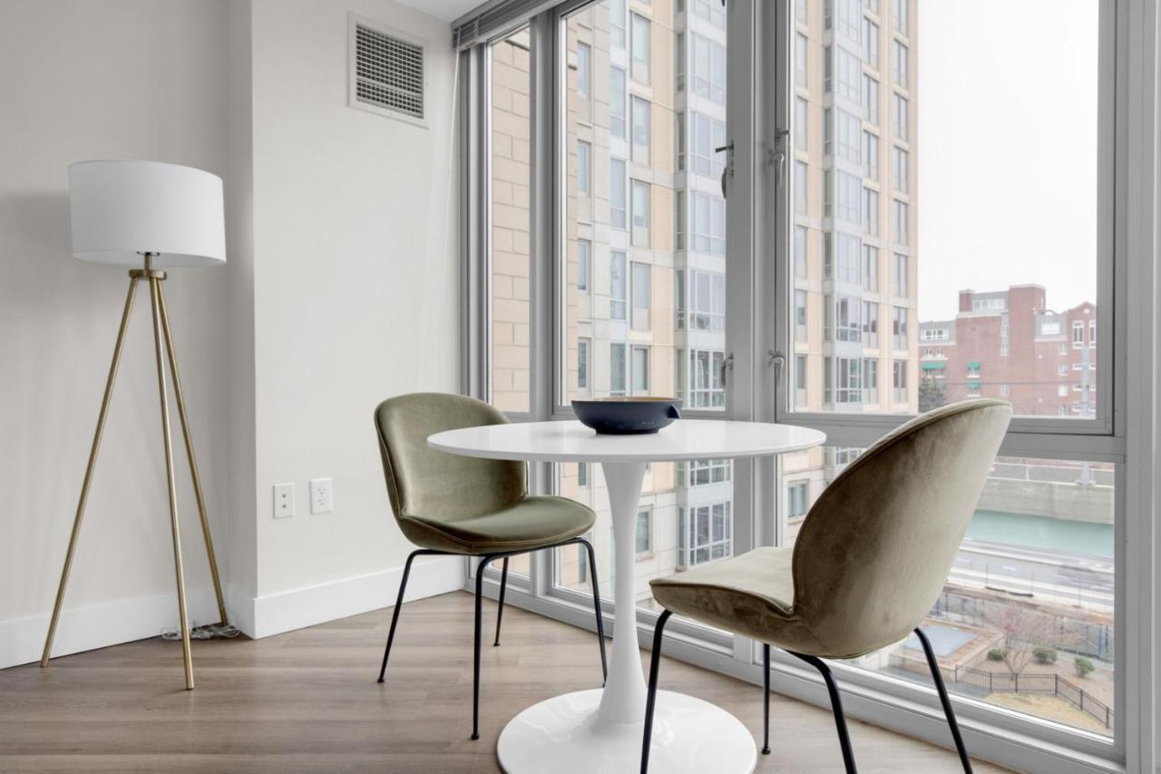 Ferienwohnung E Cambridge 1Br W Wd Gym Steps From Train Bos-524 Boston Exterior foto
