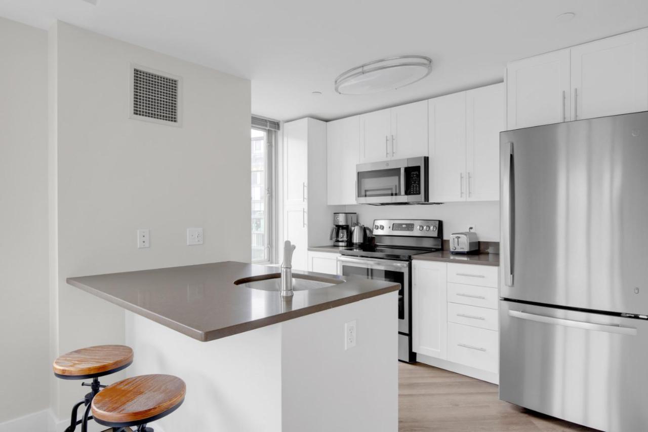 Ferienwohnung E Cambridge 1Br W Wd Gym Steps From Train Bos-524 Boston Exterior foto